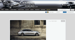 Desktop Screenshot of genesisforums.com